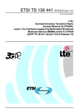 Die Norm ETSI TS 136441-V10.0.0 20.1.2011 Ansicht