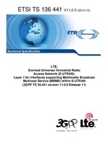 Die Norm ETSI TS 136441-V11.0.0 18.10.2012 Ansicht