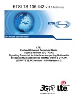 Die Norm ETSI TS 136442-V11.0.0 18.10.2012 Ansicht