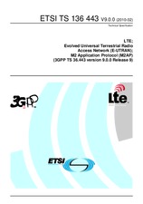 Die Norm ETSI TS 136443-V9.0.0 18.2.2010 Ansicht