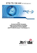 Die Norm ETSI TS 136444-V11.6.0 11.7.2013 Ansicht