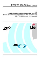 Die Norm ETSI TS 136509-V8.0.1 28.1.2009 Ansicht