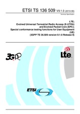 Die Norm ETSI TS 136509-V9.1.0 30.6.2010 Ansicht