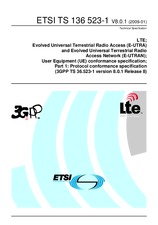 Die Norm ETSI TS 136523-1-V8.0.1 28.1.2009 Ansicht