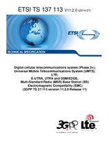 Die Norm ETSI TS 137113-V11.2.0 22.7.2014 Ansicht