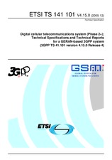 Die Norm ETSI TS 141101-V4.15.0 31.12.2005 Ansicht
