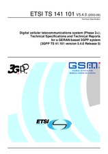 Die Norm ETSI TS 141101-V5.4.0 30.6.2003 Ansicht