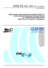 Die Norm ETSI TS 141101-V7.1.0 29.1.2008 Ansicht