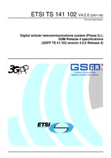 Die Norm ETSI TS 141102-V4.2.0 30.9.2001 Ansicht