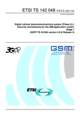 Die Norm ETSI TS 142048-V4.0.0 31.3.2001 Ansicht
