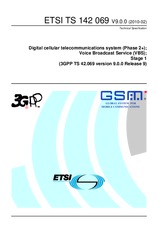 Die Norm ETSI TS 142069-V9.0.0 9.2.2010 Ansicht