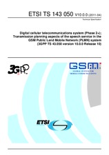 Die Norm ETSI TS 143050-V10.0.0 28.4.2011 Ansicht