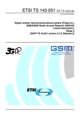 Die Norm ETSI TS 143051-V5.7.0 31.8.2002 Ansicht