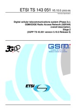 Die Norm ETSI TS 143051-V5.10.0 17.9.2003 Ansicht