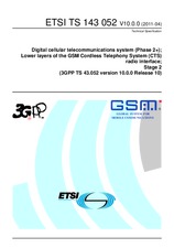 Die Norm ETSI TS 143052-V10.0.0 8.4.2011 Ansicht