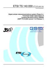 Die Norm ETSI TS 143059-V7.3.0 31.5.2007 Ansicht