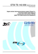 Die Norm ETSI TS 143059-V9.0.0 2.2.2010 Ansicht