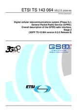 Die Norm ETSI TS 143064-V8.2.0 19.6.2009 Ansicht