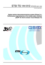 Die Norm ETSI TS 144013-V10.0.0 30.3.2011 Ansicht