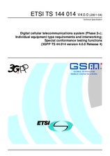 Die Norm ETSI TS 144014-V4.0.0 15.5.2001 Ansicht