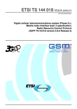 Die Norm ETSI TS 144018-V5.6.0 31.7.2002 Ansicht