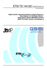 Die Norm ETSI TS 144021-V4.0.0 5.8.2002 Ansicht