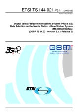 Die Norm ETSI TS 144021-V5.1.1 30.9.2002 Ansicht