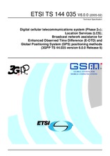 Die Norm ETSI TS 144035-V6.0.0 28.2.2005 Ansicht