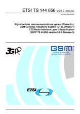 Die Norm ETSI TS 144056-V5.0.0 27.6.2002 Ansicht