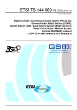 Die Norm ETSI TS 144060-V8.10.0 12.10.2010 Ansicht