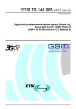 Die Norm ETSI TS 144068-V4.2.0 23.7.2001 Ansicht