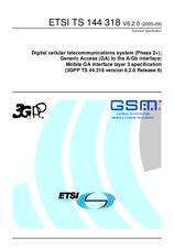 Die Norm ETSI TS 144318-V6.2.0 27.9.2005 Ansicht