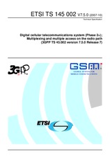 Die Norm ETSI TS 145002-V7.5.0 26.10.2007 Ansicht