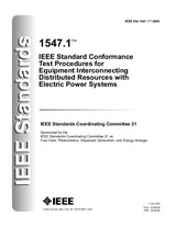 Die Norm IEEE 1547.1-2005 1.7.2005 Ansicht
