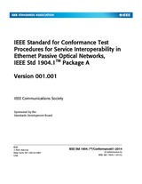 Die Norm IEEE 1904.1-Conformance01-2014 16.2.2015 Ansicht
