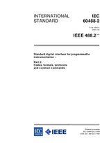 Die Norm IEEE/IEC 60488-2-2004 15.5.2004 Ansicht