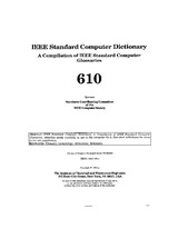 UNGÜLTIG IEEE 610-1990 18.1.1991 Ansicht