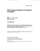 UNGÜLTIG IEEE 610.13-1993 29.10.1993 Ansicht