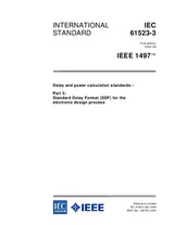 Die Norm IEEE/IEC 61523-3-2004 15.11.2004 Ansicht