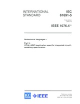 UNGÜLTIG IEEE/IEC 61691-5-2004 15.11.2004 Ansicht