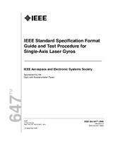 UNGÜLTIG IEEE 647-2006 18.9.2006 Ansicht