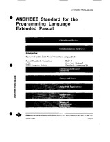 UNGÜLTIG IEEE 770X3.160-1989 21.9.1990 Ansicht