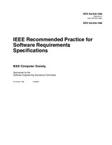 UNGÜLTIG IEEE 830-1998 20.10.1998 Ansicht
