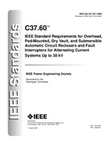 UNGÜLTIG IEEE C37.60-2003 11.8.2003 Ansicht