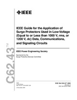 UNGÜLTIG IEEE C62.43-2005 23.11.2005 Ansicht