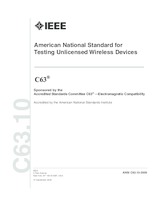 UNGÜLTIG IEEE/ANSI C63.10-2009 10.9.2009 Ansicht