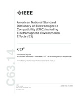 UNGÜLTIG IEEE/ANSI C63.14-2009 23.10.2009 Ansicht