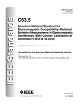 UNGÜLTIG IEEE/ANSI C63.5-2004 20.12.2004 Ansicht