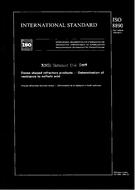 Die Norm ISO 8890:1988 31.3.1988 Ansicht