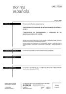 Die Norm UNE 77229:2004 26.3.2004 Ansicht